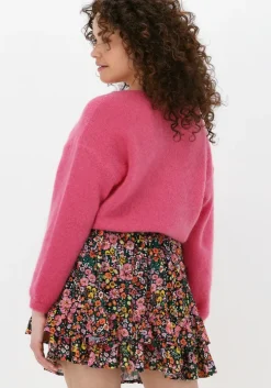 roze american dreams trui silja v neck knit