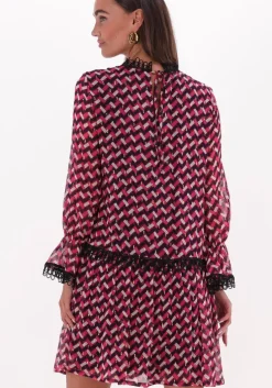 roze ana alcazar mini jurk dress lace öko-tex 100