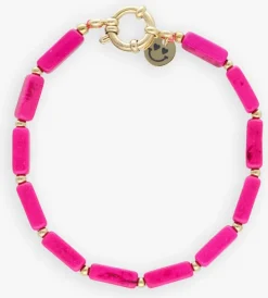 BONNIE STUDIOS armbanden alex pink bracelet>DAMES Sieraden