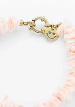 roze bonnie studios armbanden pink shell bracelet