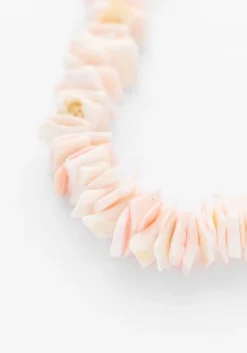 BONNIE STUDIOS kettingen pink shell necklace>DAMES Sieraden