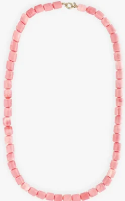 BONNIE STUDIOS sieraad phil long pink necklace>DAMES Sieraden