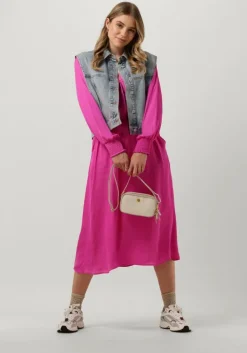 roze co'couture midi jurk cassie dress