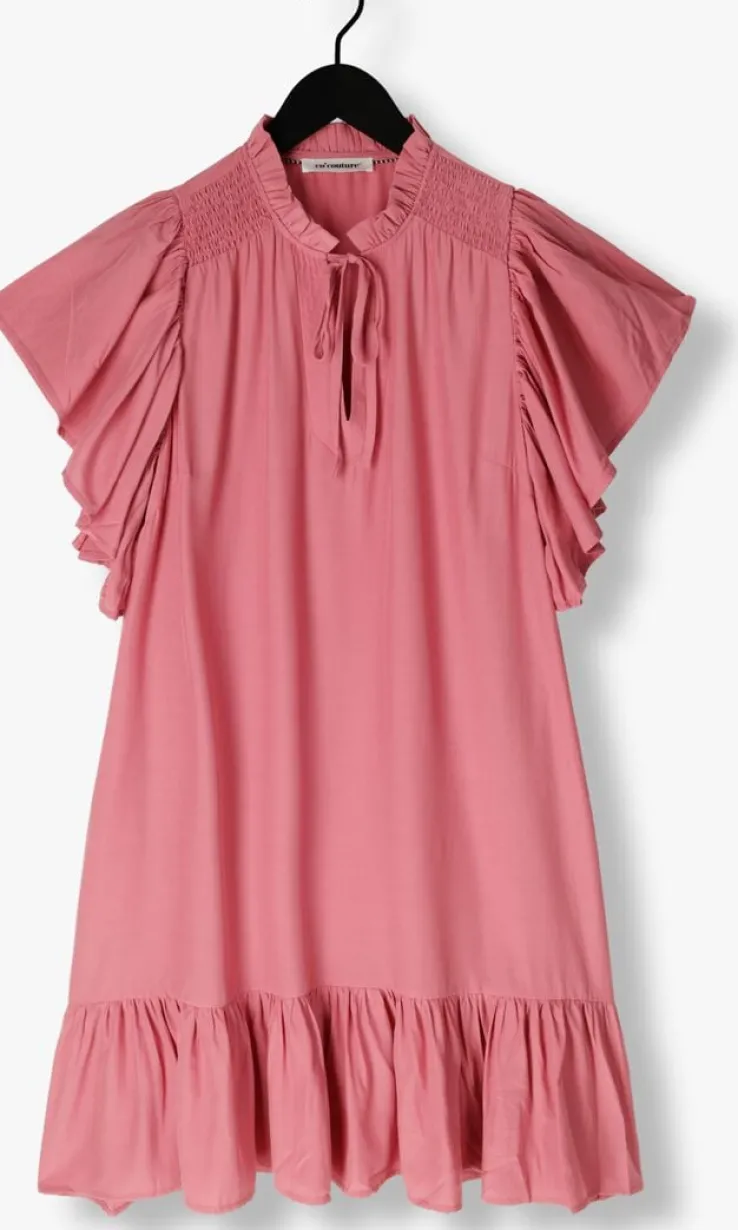 roze co'couture mini jurk tora frill dress
