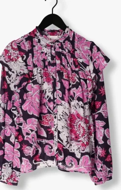 roze fabienne chapot blouses bibi long sleeve blouse