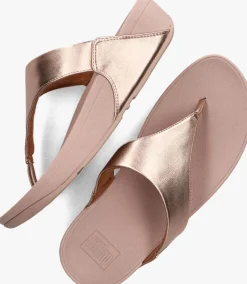roze fitflop slippers lulu leather toe-post