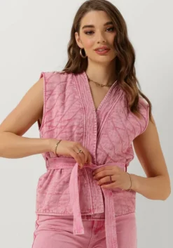 roze freebird gilet golda