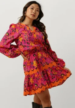 roze harper & yve mini jurk max-dr