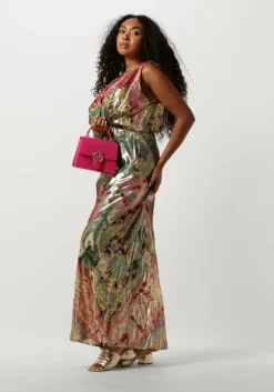 roze mes demoiselles maxi jurk reva