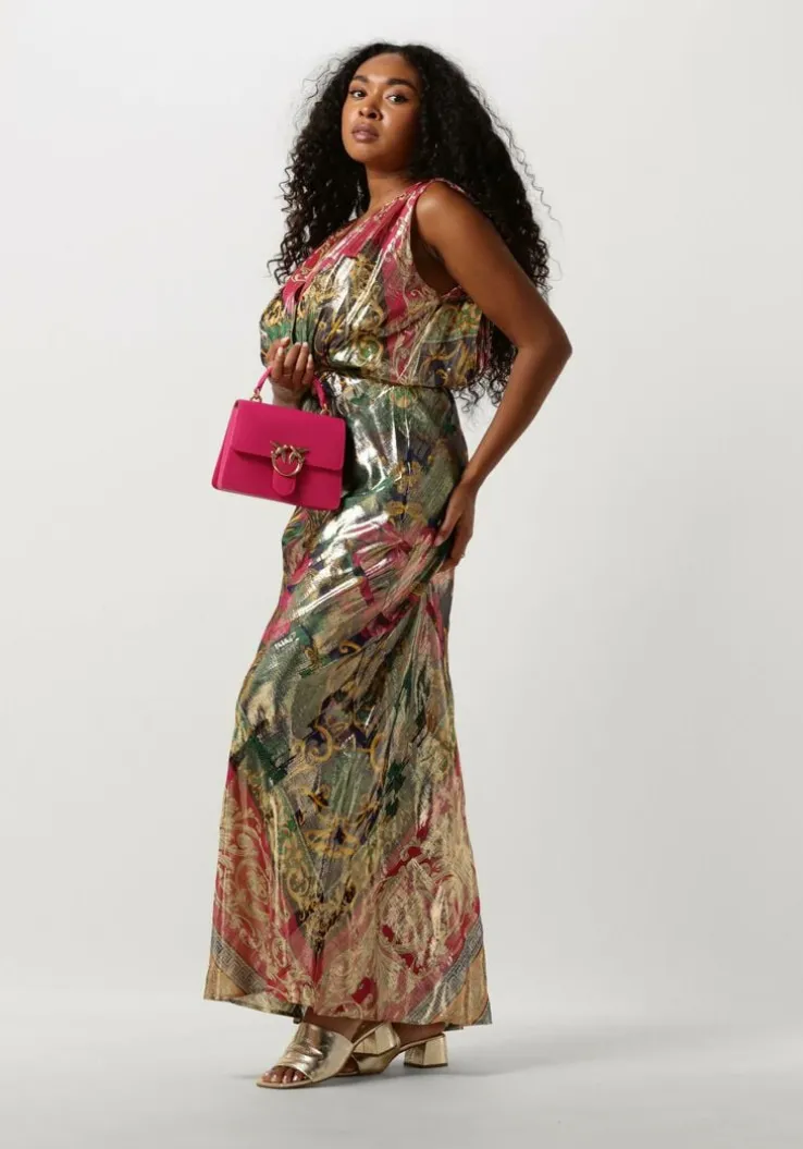 roze mes demoiselles maxi jurk reva