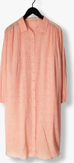 roze mes demoiselles midi jurk shirt diane