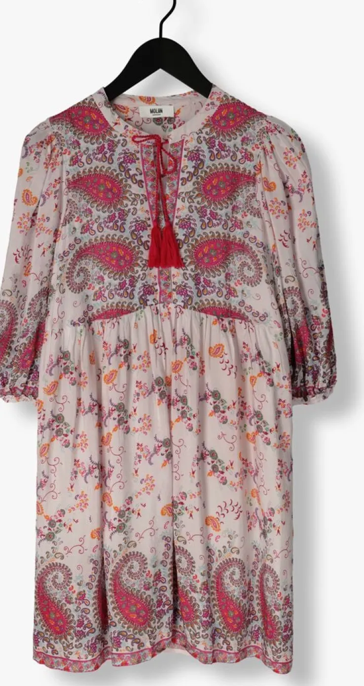 roze moliin mini jurk vannessa