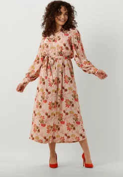 roze mos mosh maxi jurk emmerson fleur dress