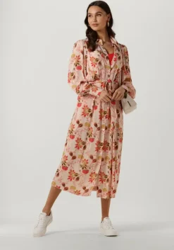 roze mos mosh maxi jurk emmerson fleur dress