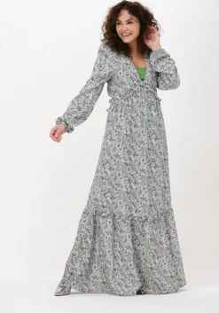 NA-KD maxi jurk balloon sleeve maxi frill dress><noscript><img width=