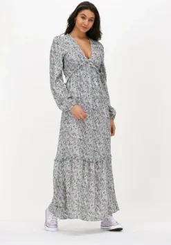 NA-KD maxi jurk balloon sleeve maxi frill dress><noscript><img width=