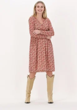 NA-KD midi jurk recycled wrap mesh dress>DAMES Jurken