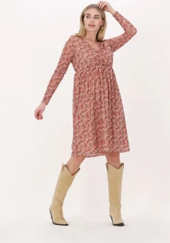 NA-KD midi jurk recycled wrap mesh dress>DAMES Jurken