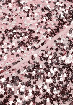 roze neo noir midirok baira sequins skirt