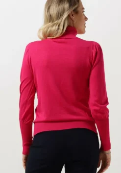 roze notre-v coltrui basic knit blouse
