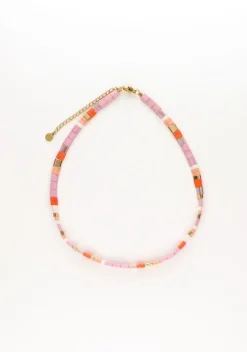 NOTRE-V kettingen ketting platte kraal>DAMES Sieraden