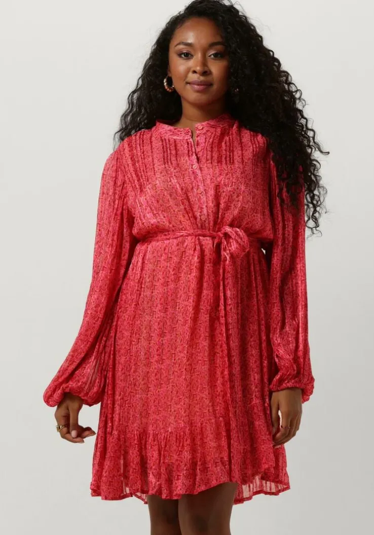 roze notre-v mini jurk nv-dusty dress