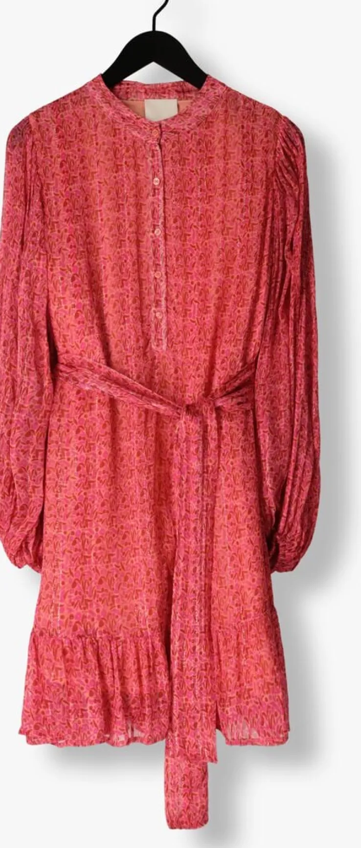 roze notre-v mini jurk nv-dusty dress