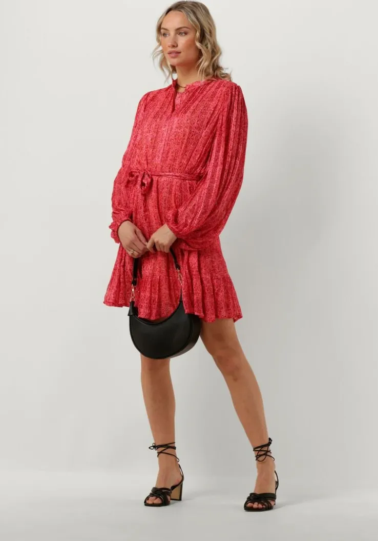 roze notre-v mini jurk nv-dusty dress