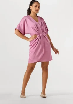 roze notre-v mini jurk nv-fonda