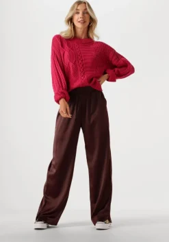 roze object trui objrush re l/s knit pullover