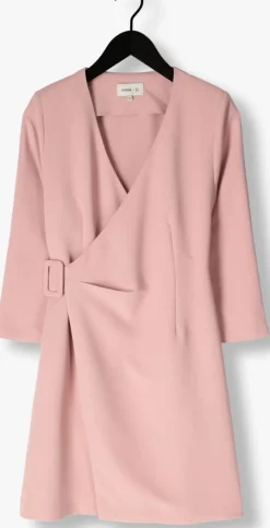 roze omoda atelier mini jurk om-bella x bo