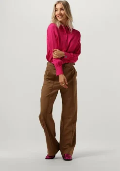 POM AMSTERDAM blouses milly fiery pink>DAMES Blouses