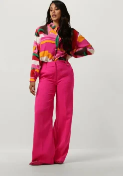 POM AMSTERDAM wijde broek wide leg pink glow pants><noscript><img width=