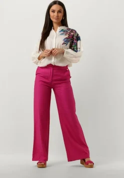 POM AMSTERDAM wijde broek fuchsia pants><noscript><img width=