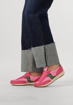 roze saucony lage sneakers trainer 80