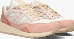 roze saucony lage sneakers shadow 6000