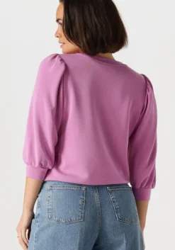 roze selected femme top slftenny 3/4 sweat top