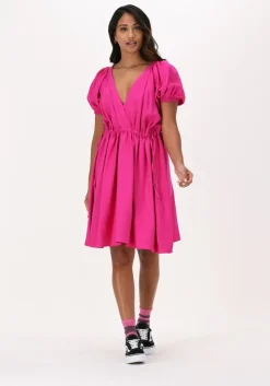 roze silvian heach mini jurk kraw