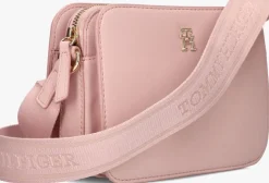 TOMMY HILFIGER schoudertas th logotape camera bag>DAMES Schoudertassen