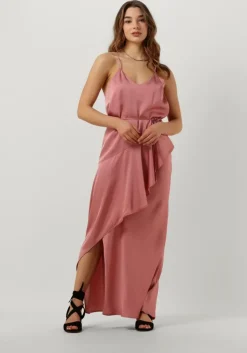 roze twinset milano maxi jurk 9812737-cpc