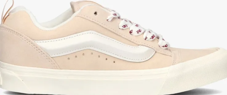 roze vans lage sneakers knu skool