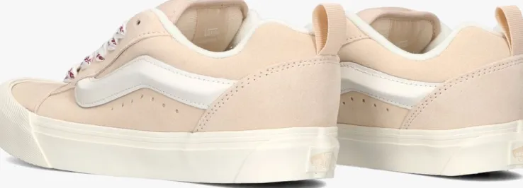 roze vans lage sneakers knu skool