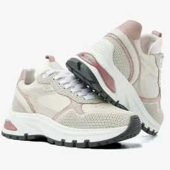 roze via vai lage sneakers liz dulce