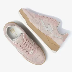 roze via vai lage sneakers sam levi