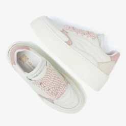 roze via vai lage sneakers isa josie