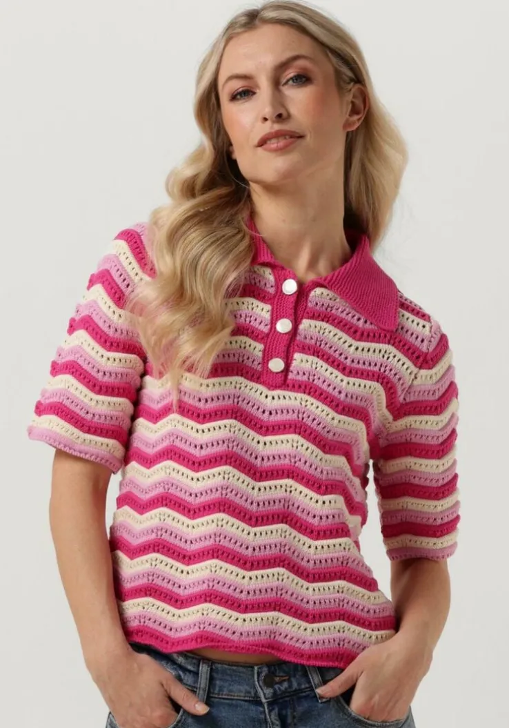 roze y.a.s. top yasfuro ss knit top