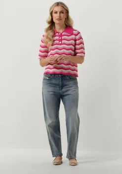 roze y.a.s. top yasfuro ss knit top