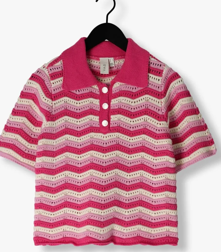 roze y.a.s. top yasfuro ss knit top