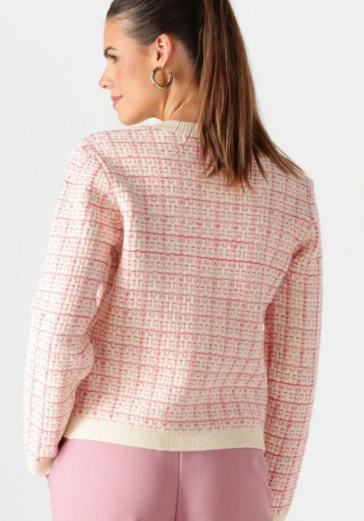 roze y.a.s. vest yaslivia ls short knit cardigan