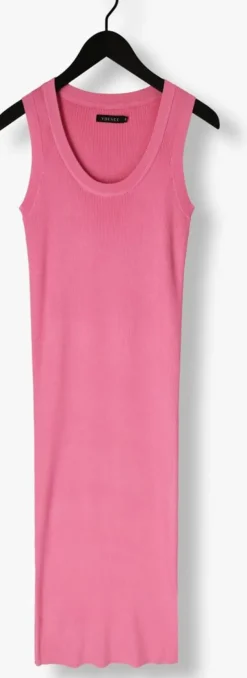 roze ydence maxi jurk knitted dress ariel